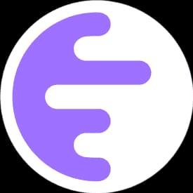 The Shrouded sigil, a violet three-bar mark inside a white circle.